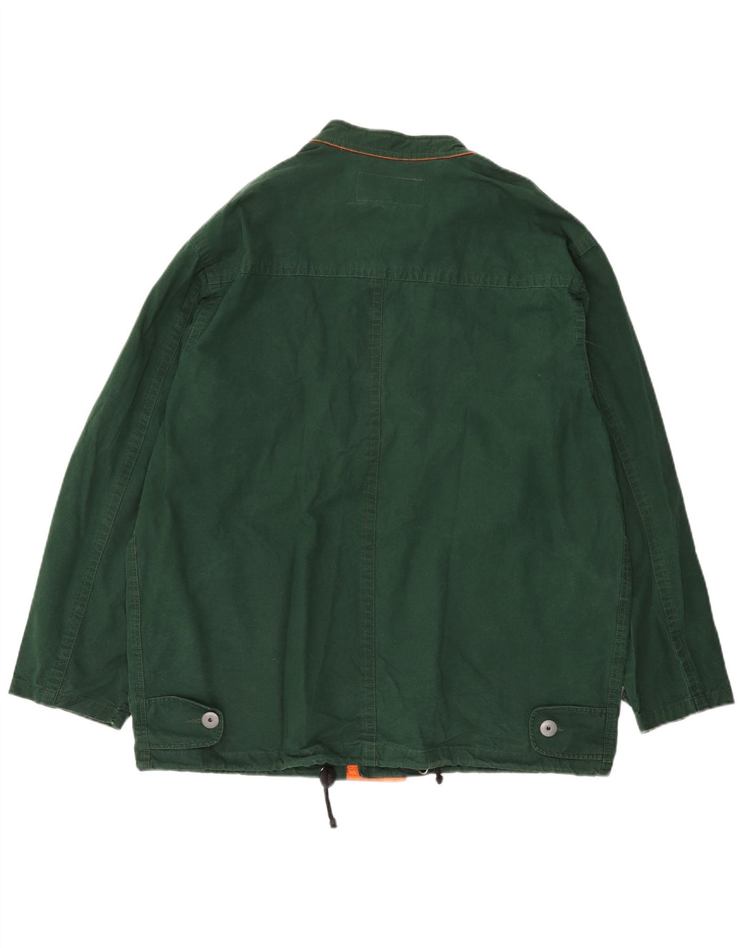 SERGIO TACCHINI Giacca utilitaria da uomo UK 42 XL Cotone verde