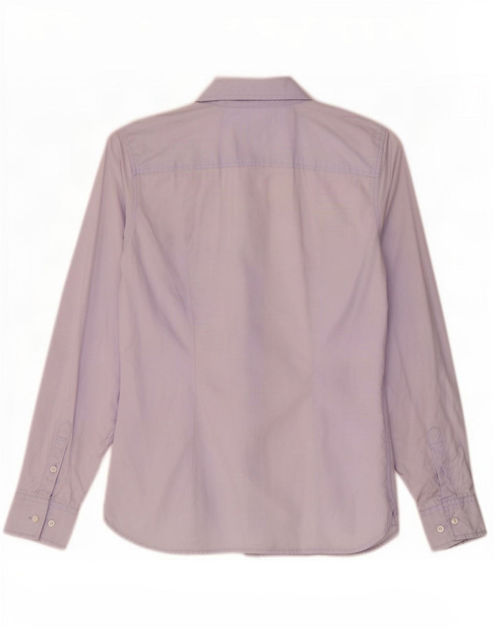 Camicia da donna Tommy Hilfiger US 8 cotone blu medio
