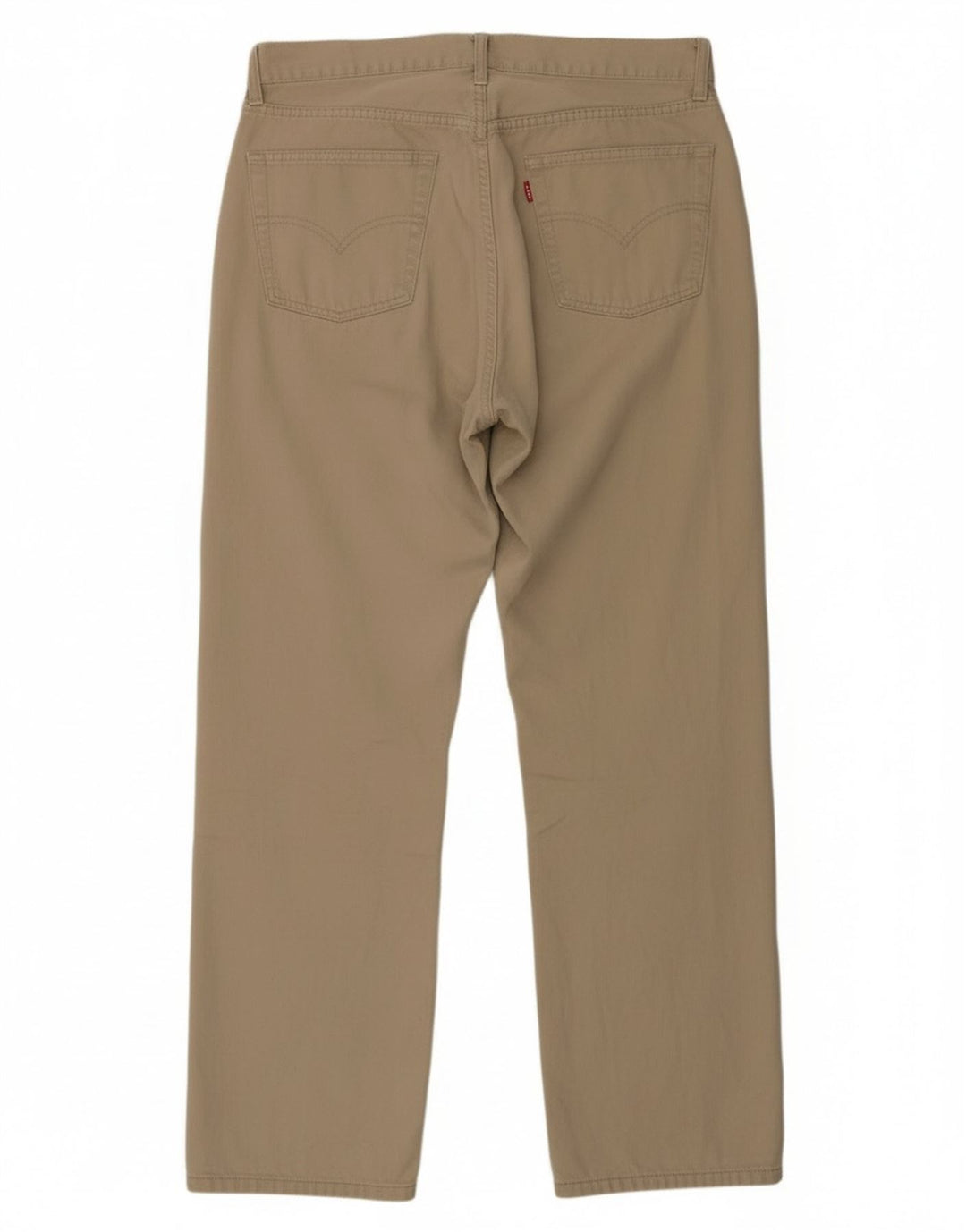 Levi's Uomo 551 Jeans dritti W36 L30 Cotone Beige