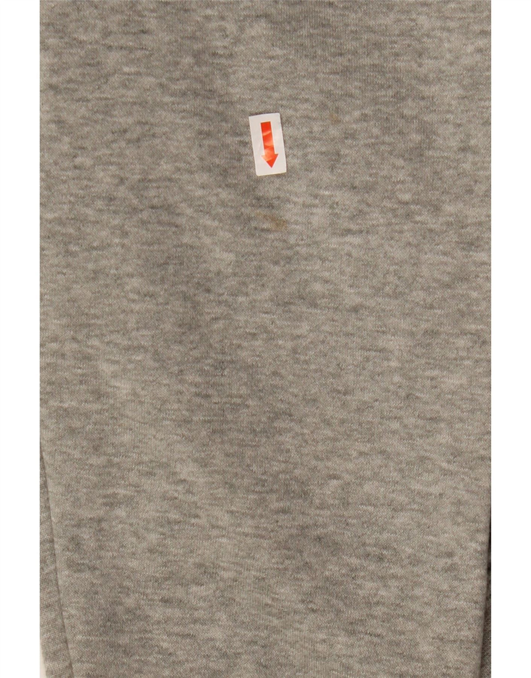 NIKE Mens Zip Hoodie Sweater Medium Grey Cotton