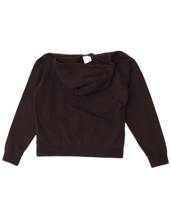 Felpa con cappuccio grafica per ragazze Champion 13-14 anni XL nera sportiva