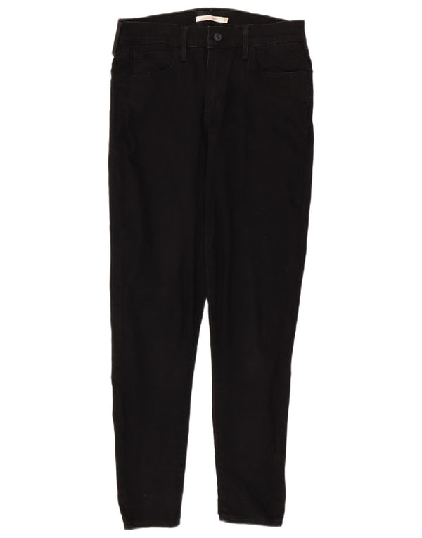 Jeans Levi's da donna 710 super skinny W30 L30 cotone nero