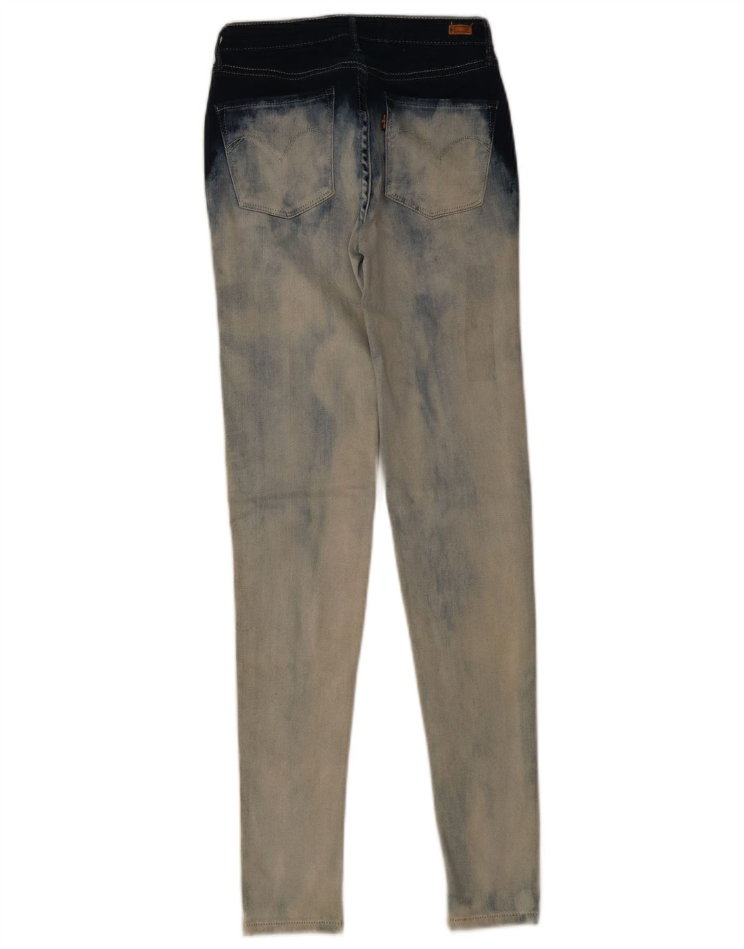 Jeans skinny da donna Levi's W25 L30 cotone geometrico blu