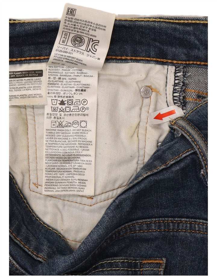 Levi's Uomo 541 Athletic Jeans dritti W34 L32 Cotone Blu