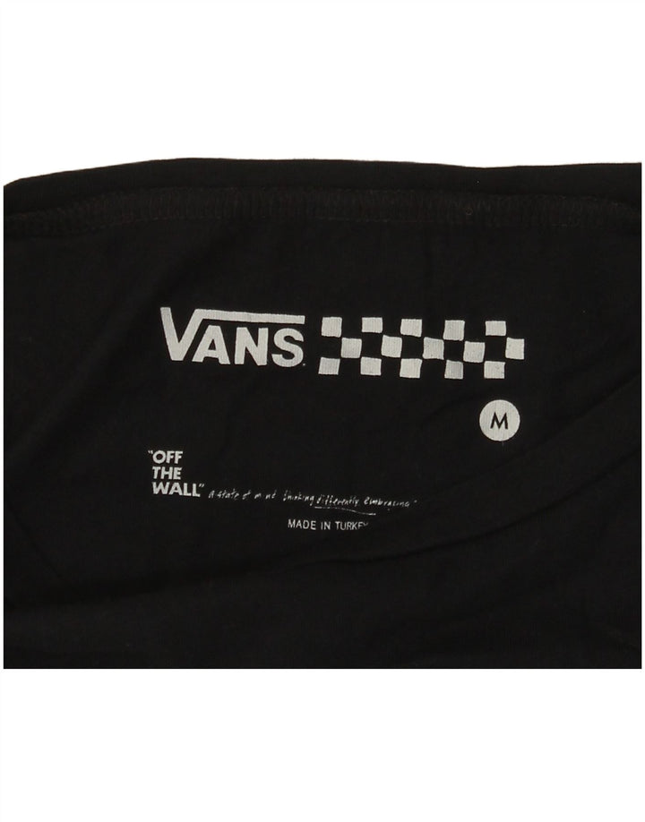 T-shirt grafica da donna VANS Top UK 12 Medium Nera