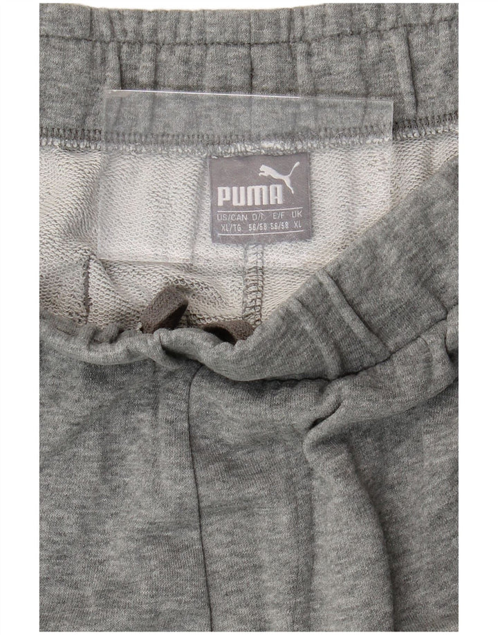 Pantaloncini sportivi grafici da uomo Puma XL grigio color block