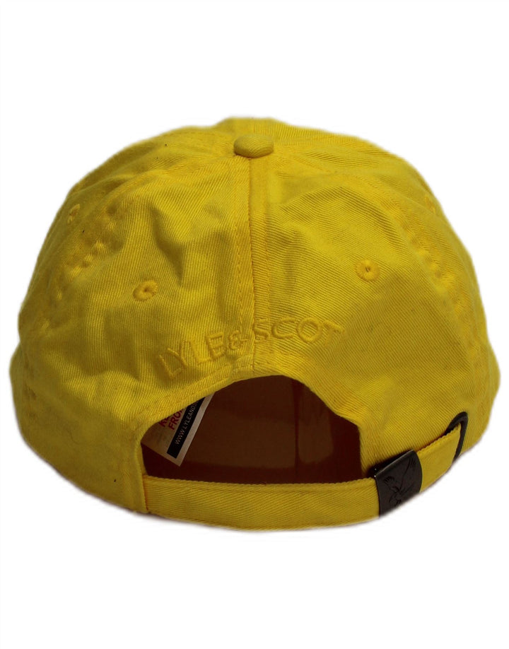 Berretto da baseball grafico da uomo LYLE & SCOTT taglia unica cotone giallo classico