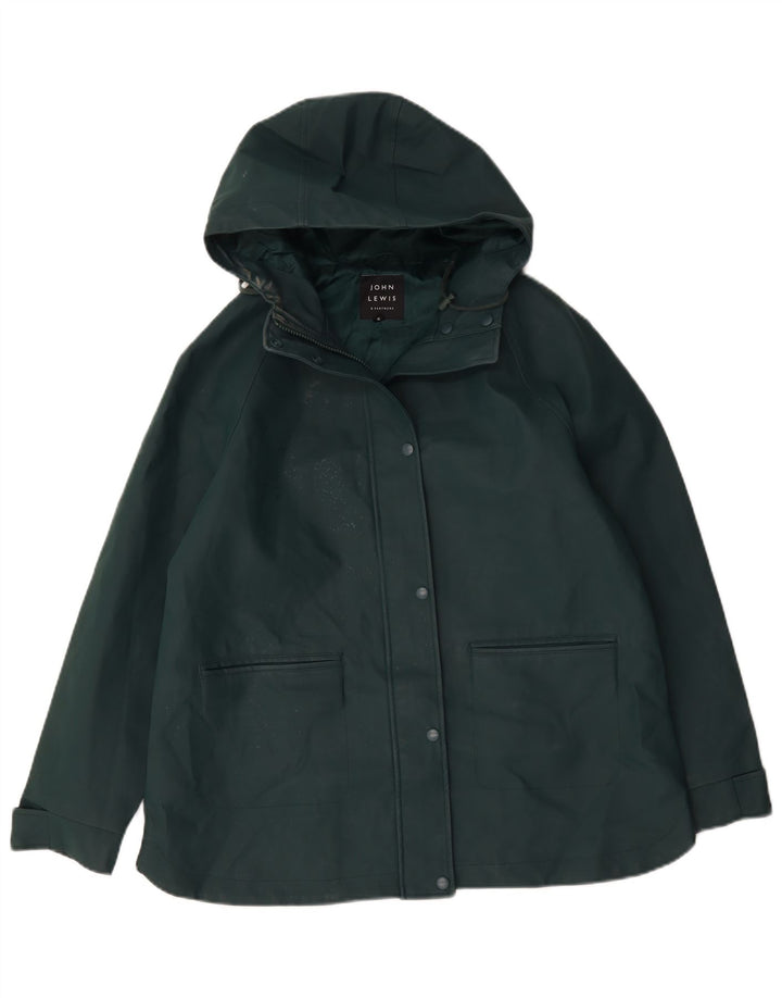 Giacca a vento con cappuccio da donna John Lewis UK 14 Large Verde Poliestere