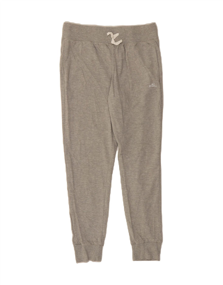 O'NEILL Womens Tracksuit Trousers Joggers UK 14 Medium Grey Cotton Vintage O'Neill and Second-Hand O'Neill from Messina Hembry 