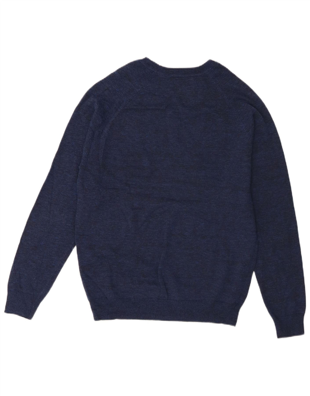 Maglione da uomo girocollo Superdry in cotone blu di grandi dimensioni