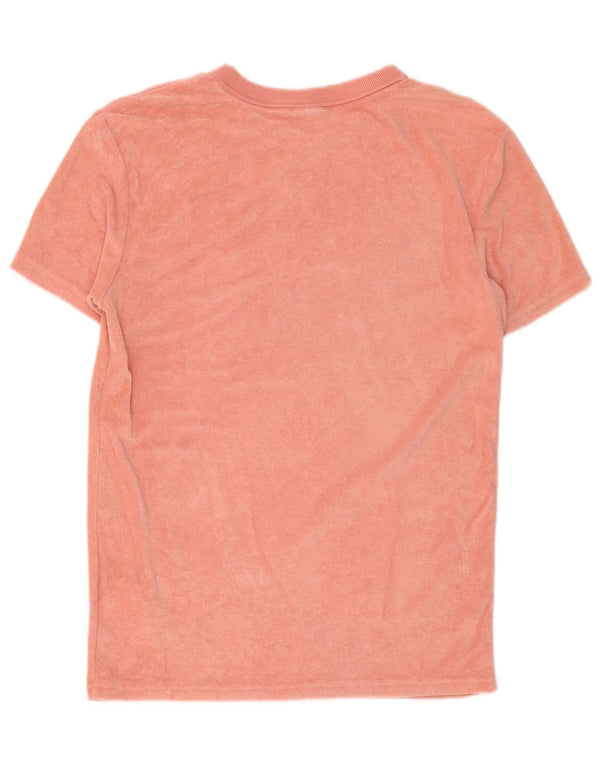 T-shirt Puma da uomo in velluto Top XS in cotone rosa