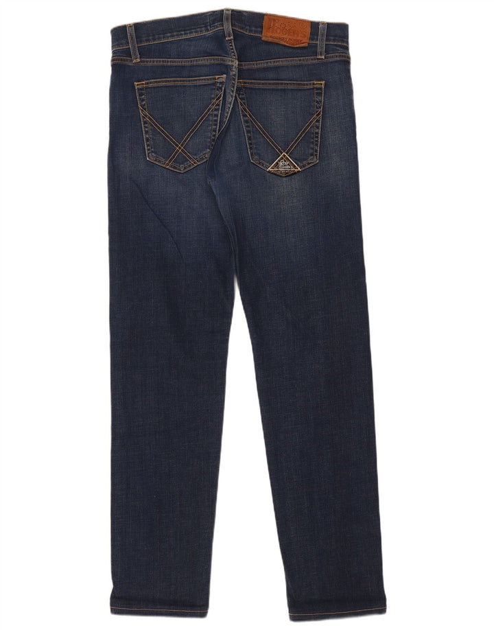 Jeans slim da uomo Roy Rogers W34 L32 cotone blu