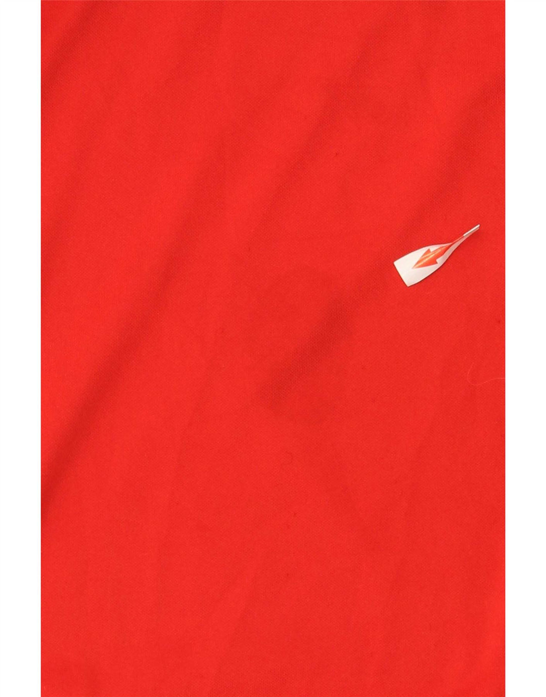 Fila Maglia da uomo a maniche lunghe grande rossa in poliestere color block