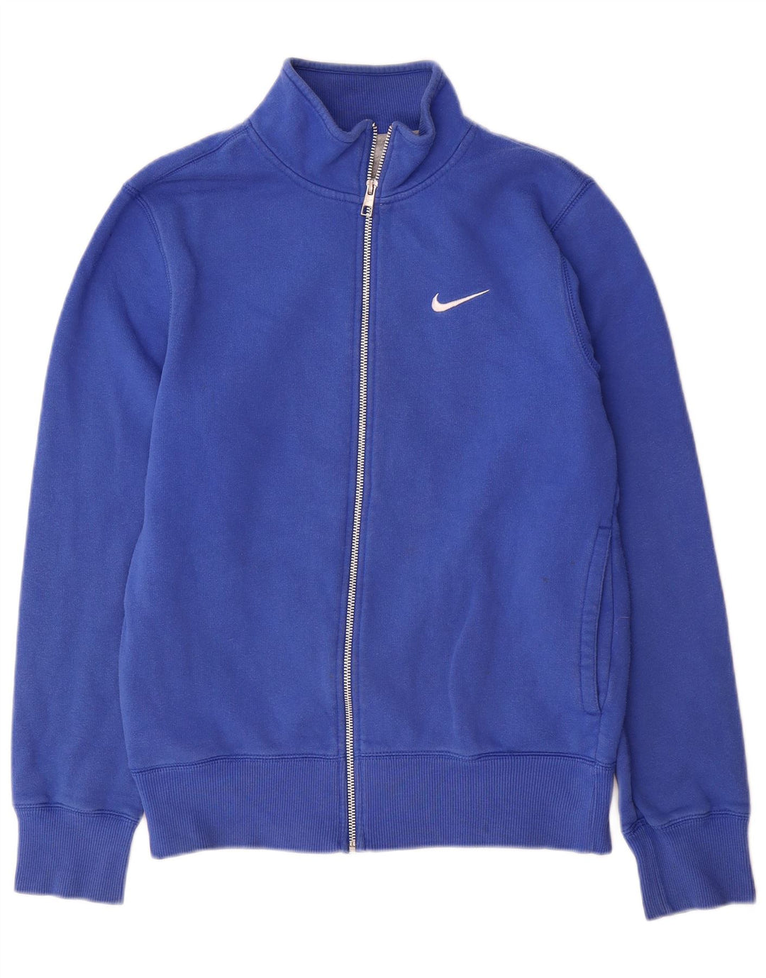 Giacca da ginnastica da uomo NIKE piccola in cotone blu
