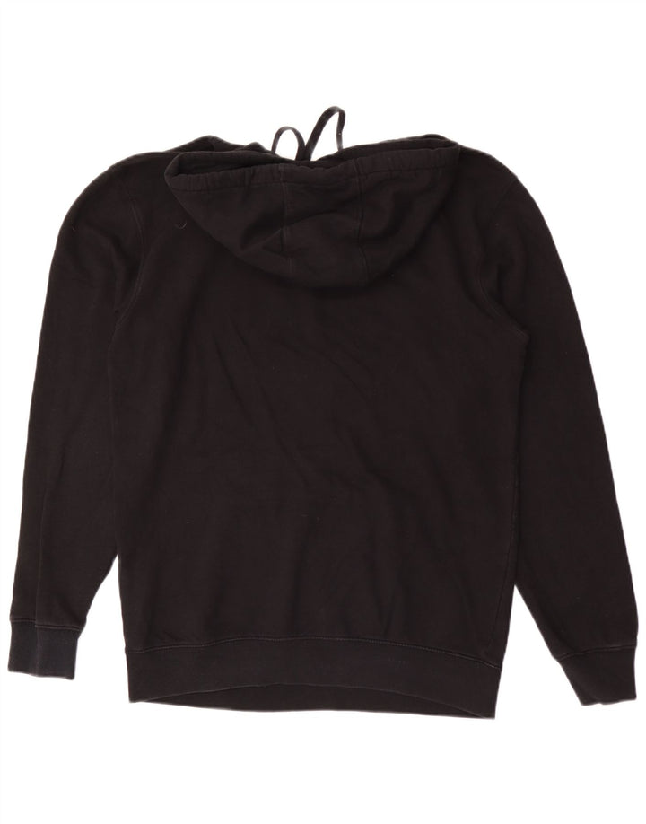 Felpa con cappuccio grafica da uomo Vans, cotone medio nero