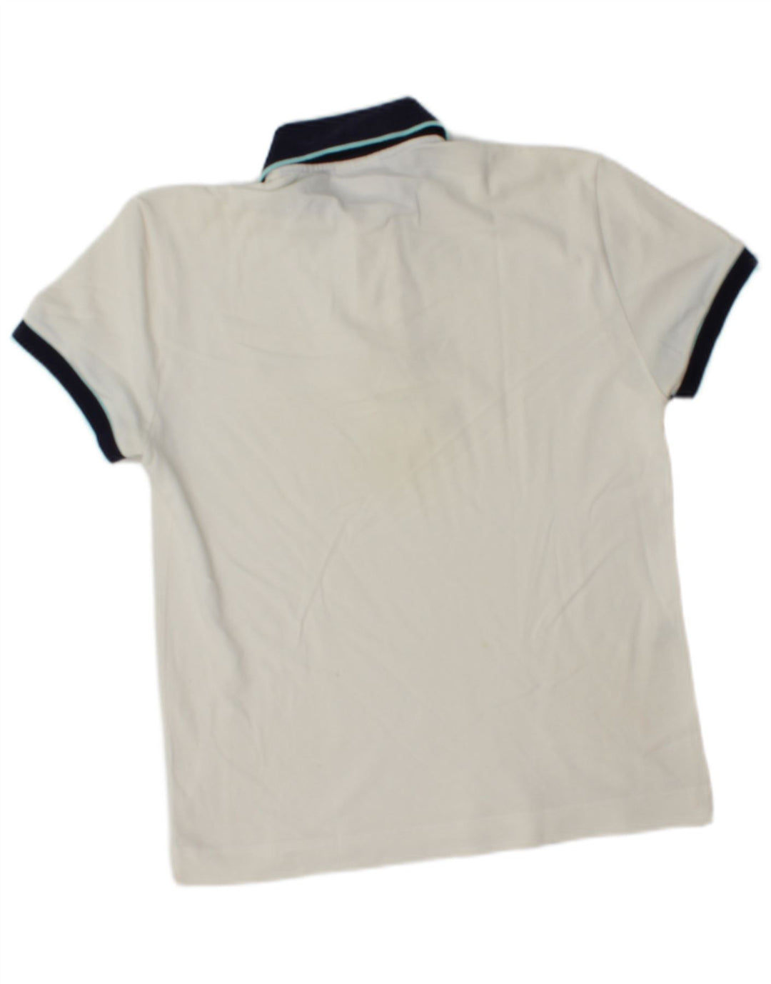 Polo da rugby da uomo Lacoste taglia 3 piccola in cotone bianco
