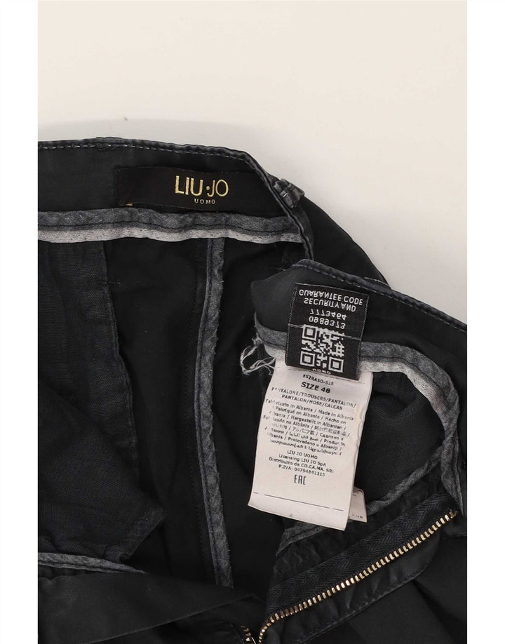 Bermuda Uomo Liu Jo IT 48 Medium W32 Blu Navy Cotone