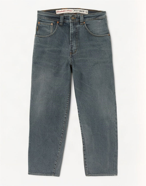 Jeans affusolati a vita alta da uomo Wit Boy W31 L29 Blu