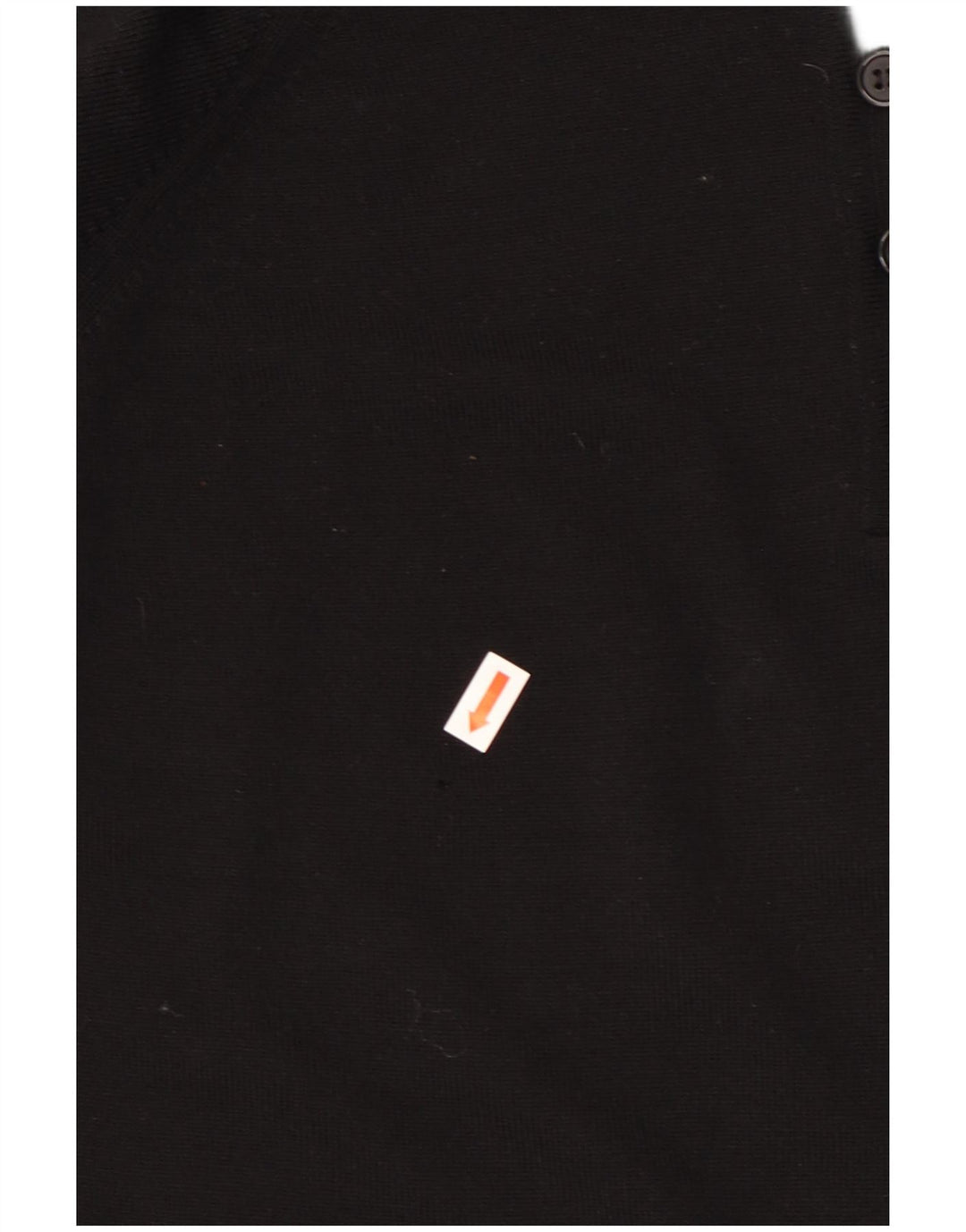 Maglione maglione collo alto da donna CZARINA UK 16 grande lana nera