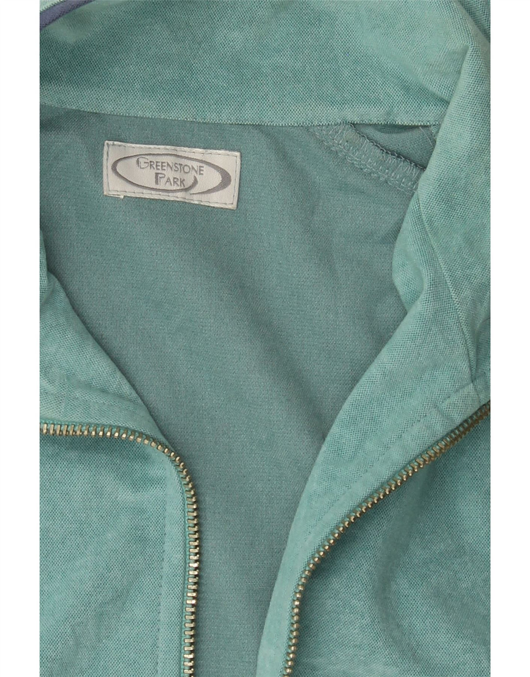 GREENSTONE PARK Womens Tracksuit Top Jacket UK 18 XL Turquoise Vintage Greenstone Park and Second-Hand Greenstone Park from Messina Hembry 