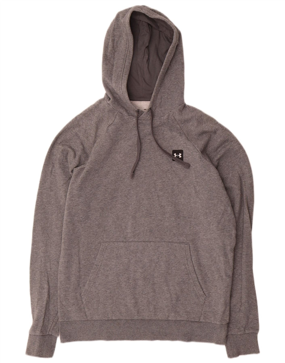 Felpa con cappuccio Under Armour da uomo Cold Gear in cotone grigio medio