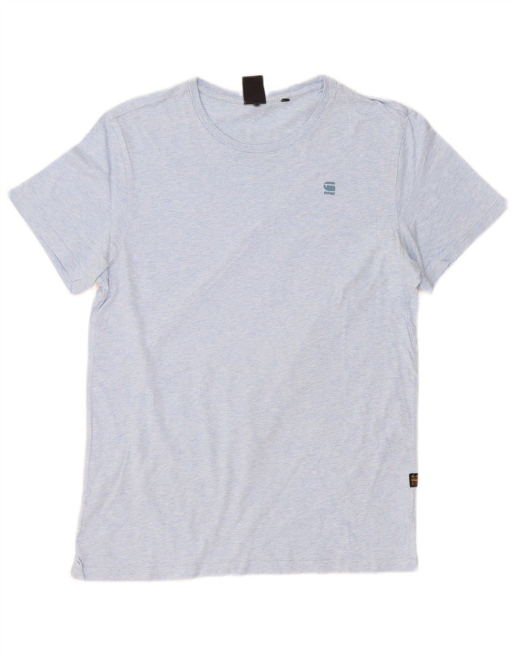 G-STAR Mens T-Shirt Top Medium Blue