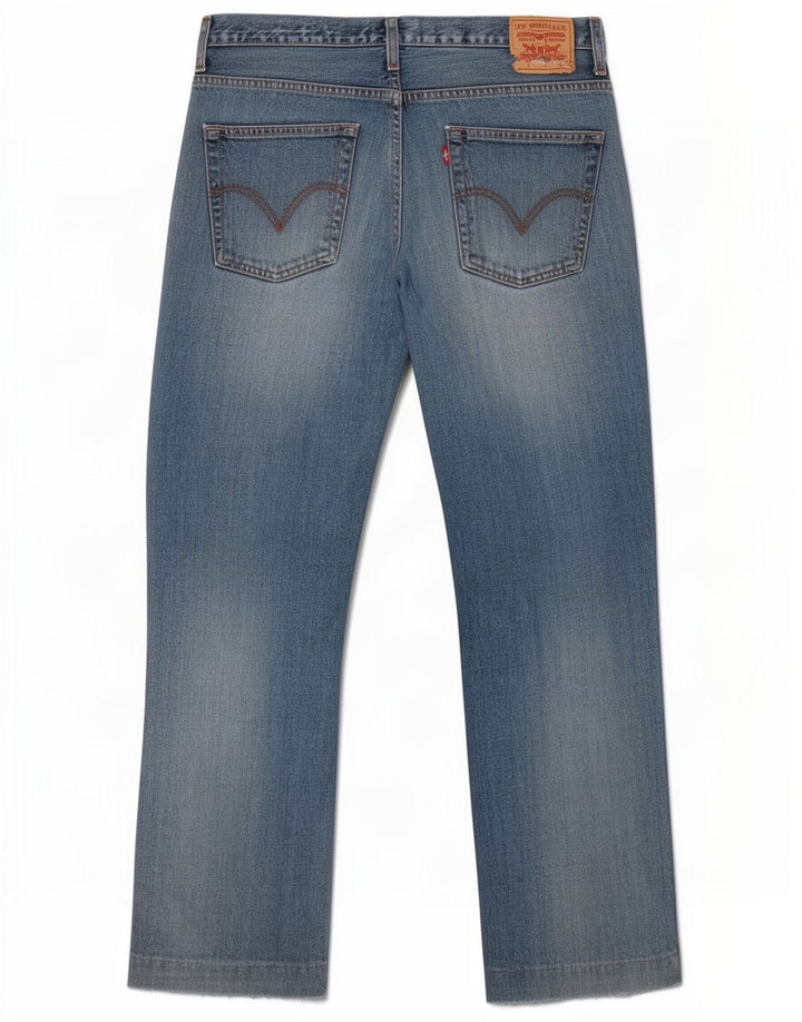 Jeans dritti da uomo Levi's W36 L27 cotone blu