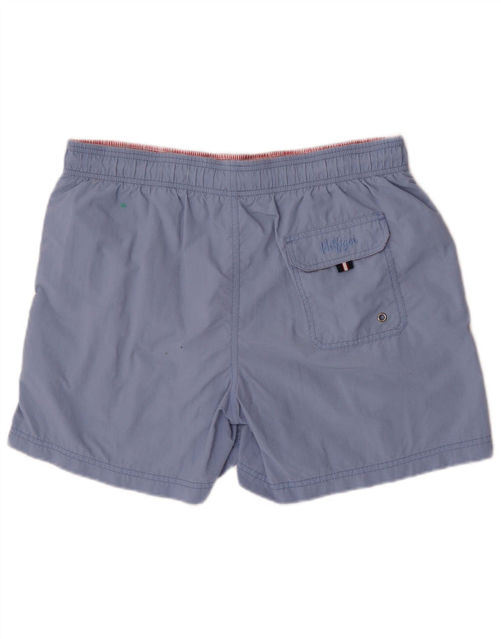 Pantaloncini da bagno da uomo Tommy Hilfiger blu medio