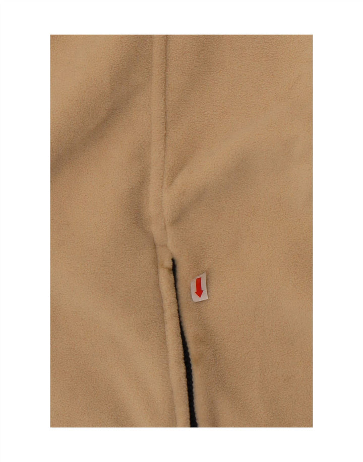 MARKS & SPENCER Womens Fleece Jacket UK 22 2XL Beige Polyester Vintage Marks & Spencer and Second-Hand Marks & Spencer from Messina Hembry 