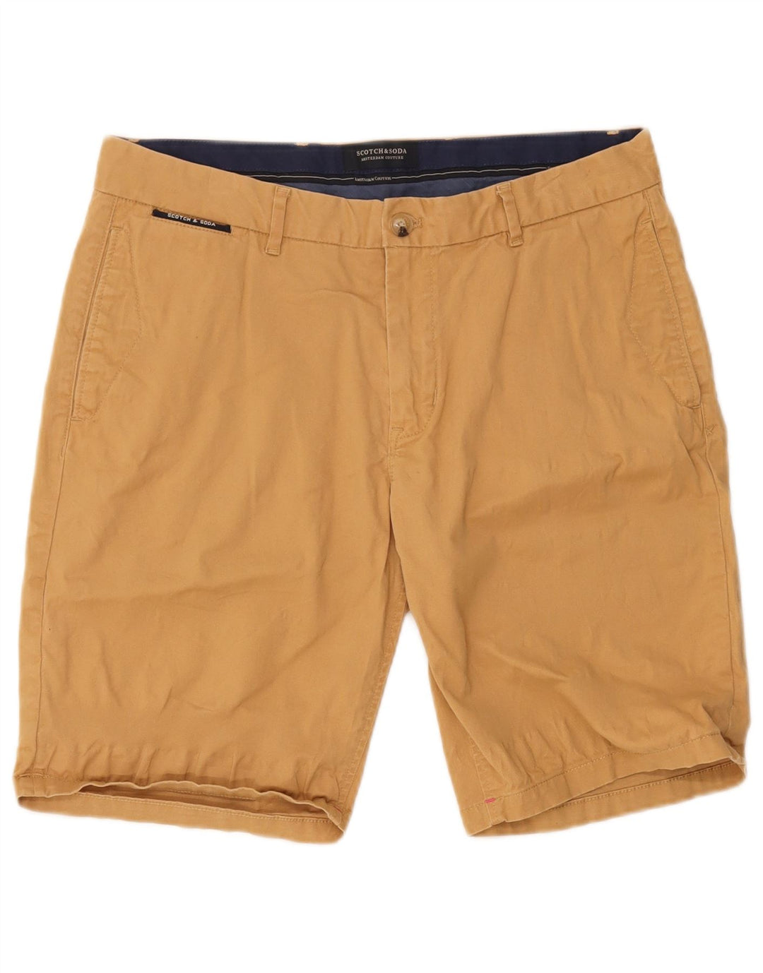 Pantaloncini chino da uomo Scotch & Soda W33 cotone beige medio