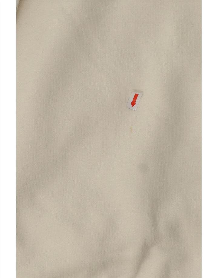 DICKIES Felpa da uomo Maglione in cotone bianco sporco medio