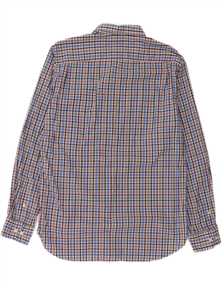 Camicia da uomo Massimo Dutti a quadri blu grandi