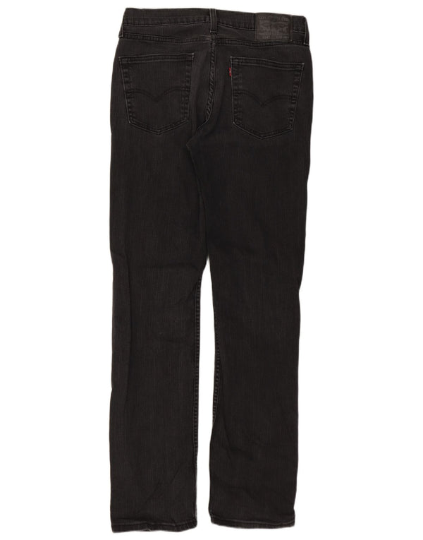 Levi's Uomo 514 Jeans dritti W32 L34 Cotone Nero