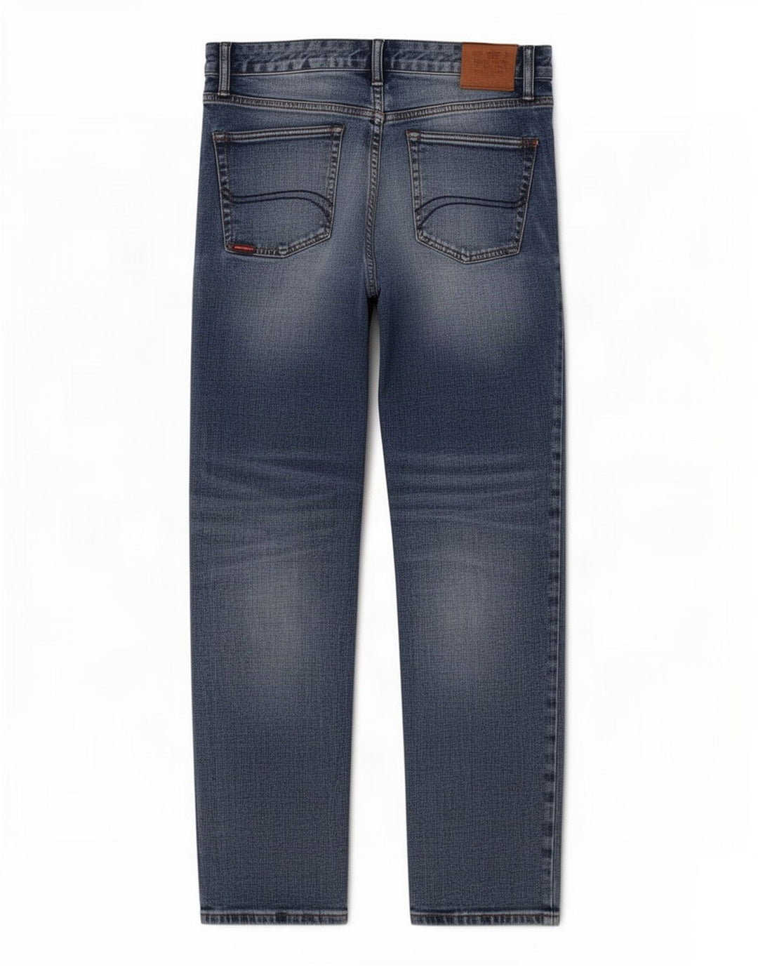 Jeans dritti da uomo Superdry W34 L29 cotone blu