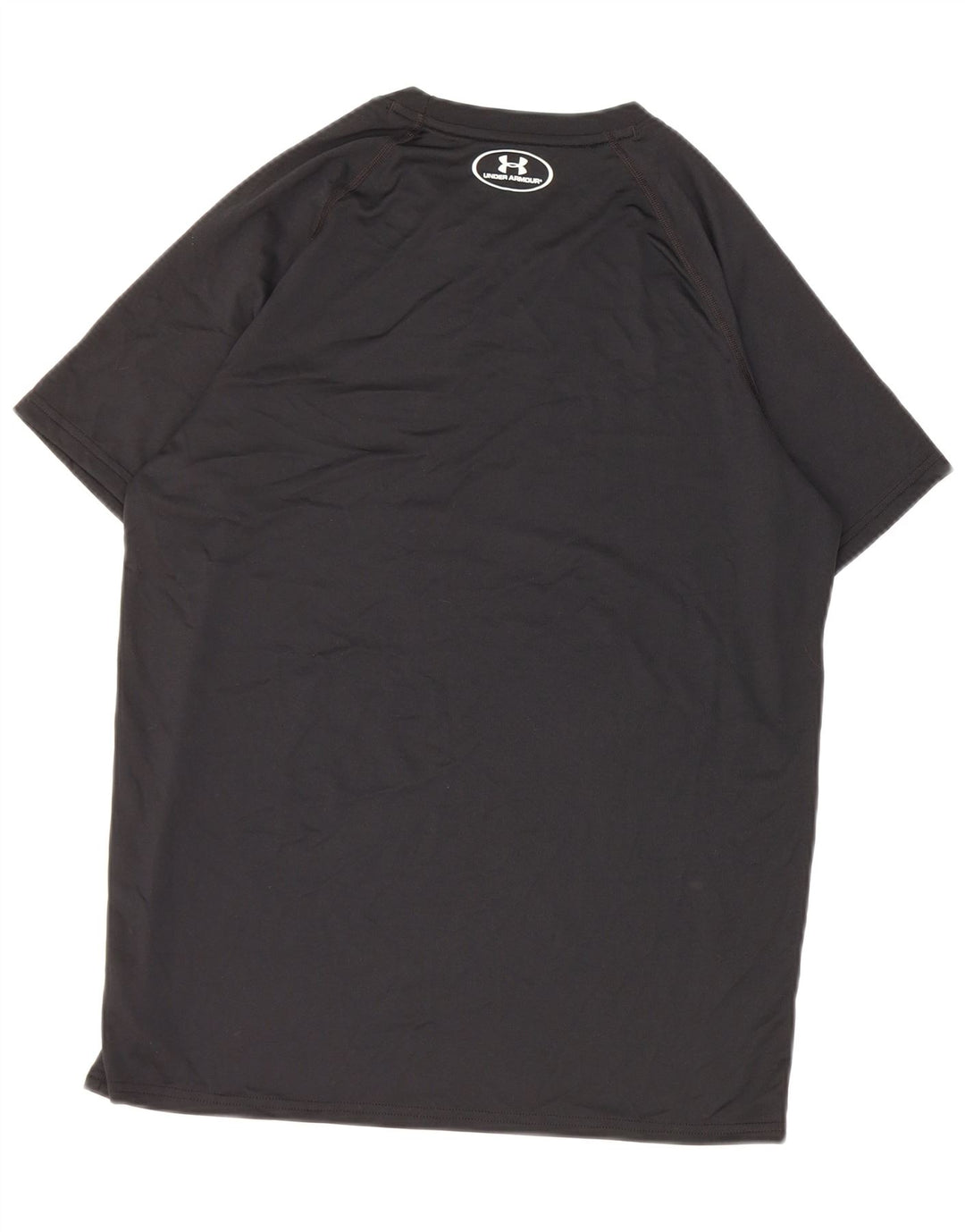 Maglietta Under Armour da uomo Heat Gear Top piccola in poliestere nero