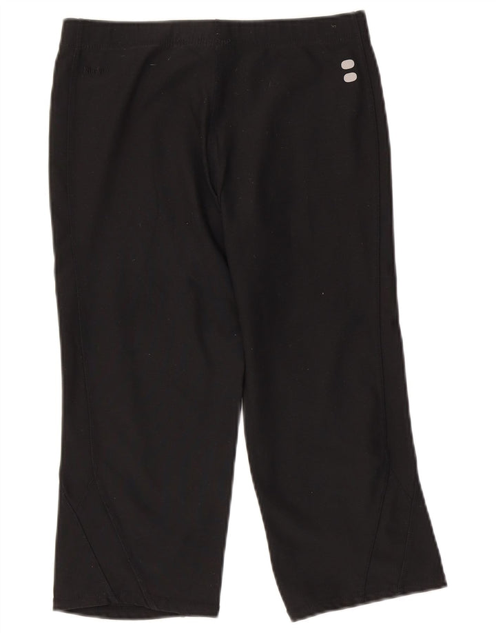 Leggings Nike Capri da donna UK 10/12 poliestere nero medio