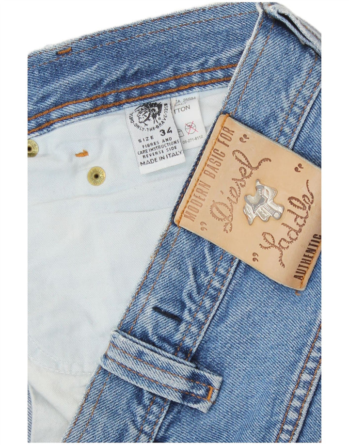 Jeans dritti da uomo Diesel W34 L32 Blu