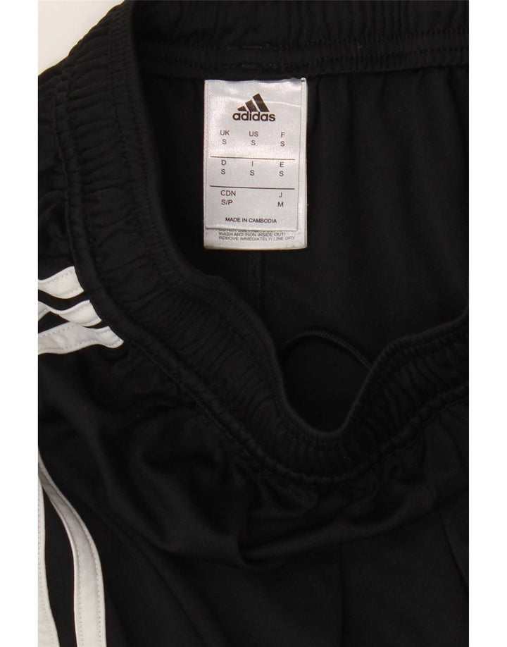 Pantaloncini sportivi Adidas Climalite da uomo piccoli in poliestere nero