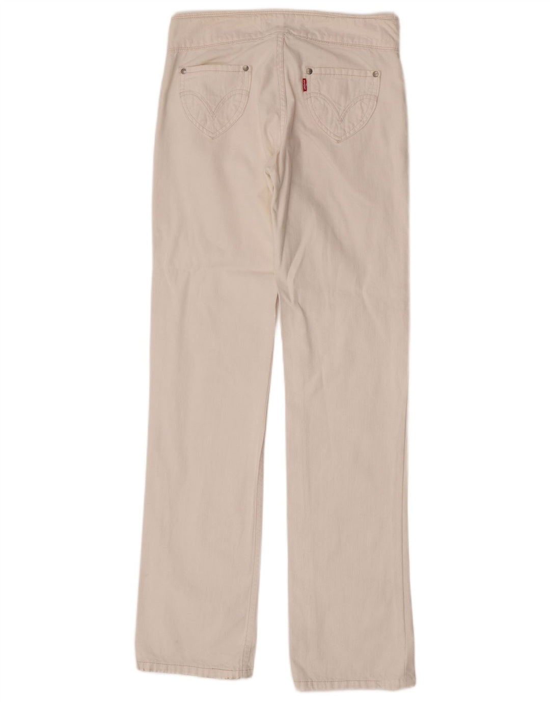Jeans dritti Billie May da donna Levi's W28 L33 bianchi