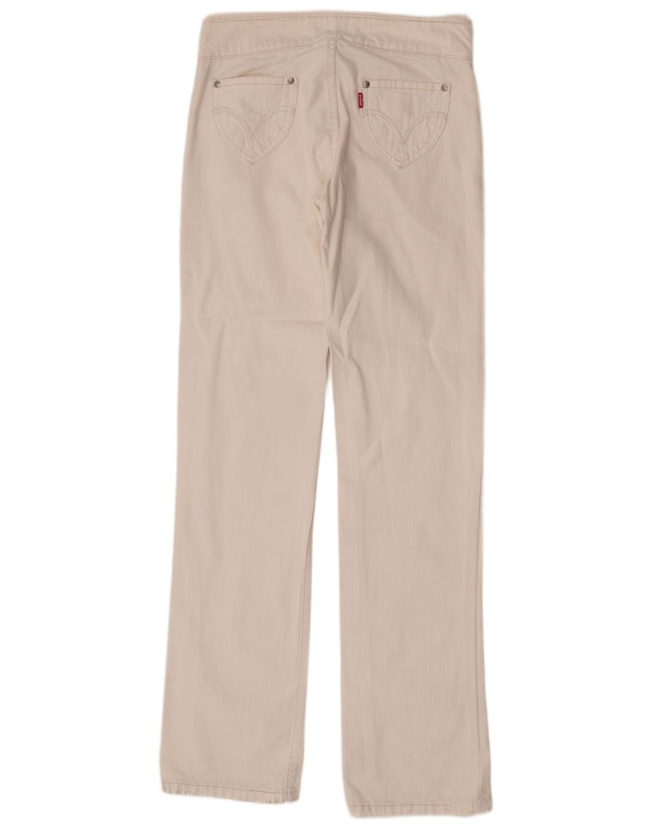 Jeans dritti Billie May da donna Levi's W28 L33 bianchi