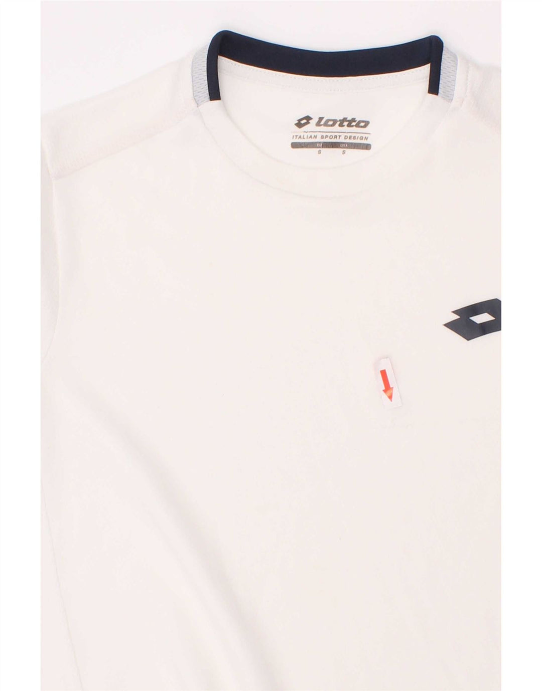 T-shirt da donna Lotto Top UK 8 Small Bianca
