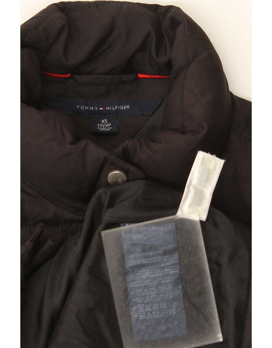 Gilet imbottito da donna Tommy Hilfiger UK 6 XS poliestere nero