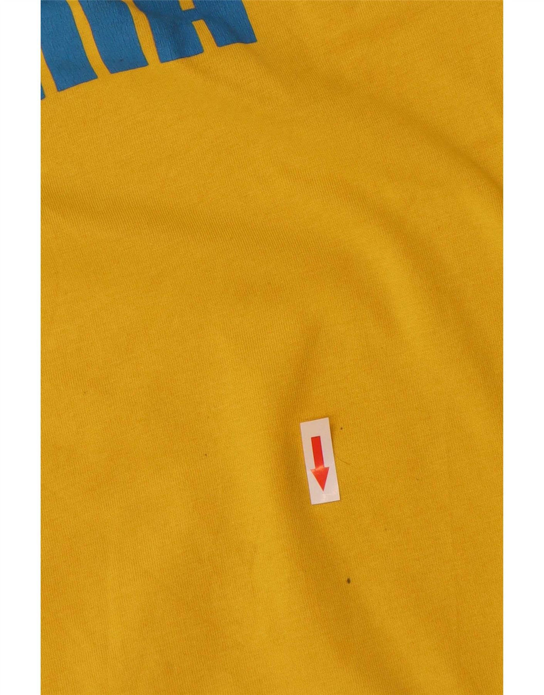 T-shirt grafica da uomo Puma Top Small gialla