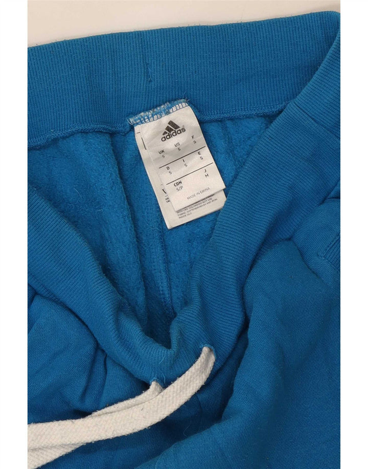 Pantaloni da tuta da uomo Adidas Joggers piccoli in cotone blu