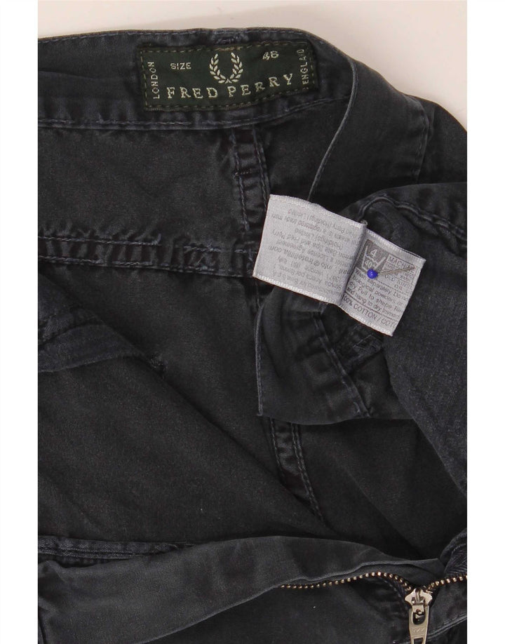 Pantaloncini casual da uomo Fred Perry IT 46 Small W30 Blu Navy Cotone