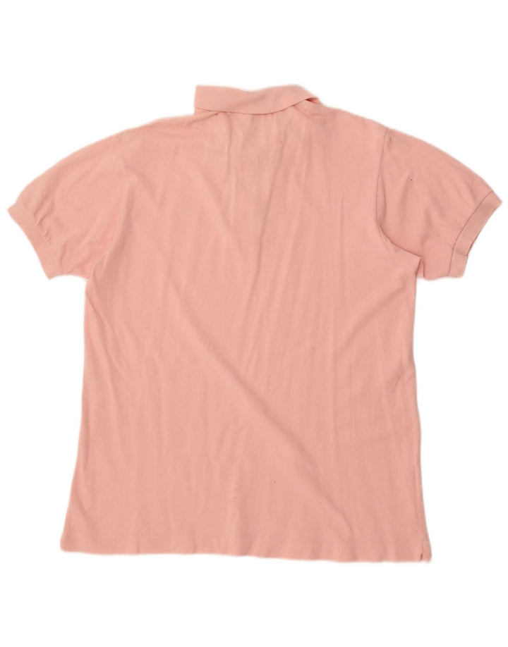 Polo da uomo Lacoste taglia 5 grande in cotone rosa
