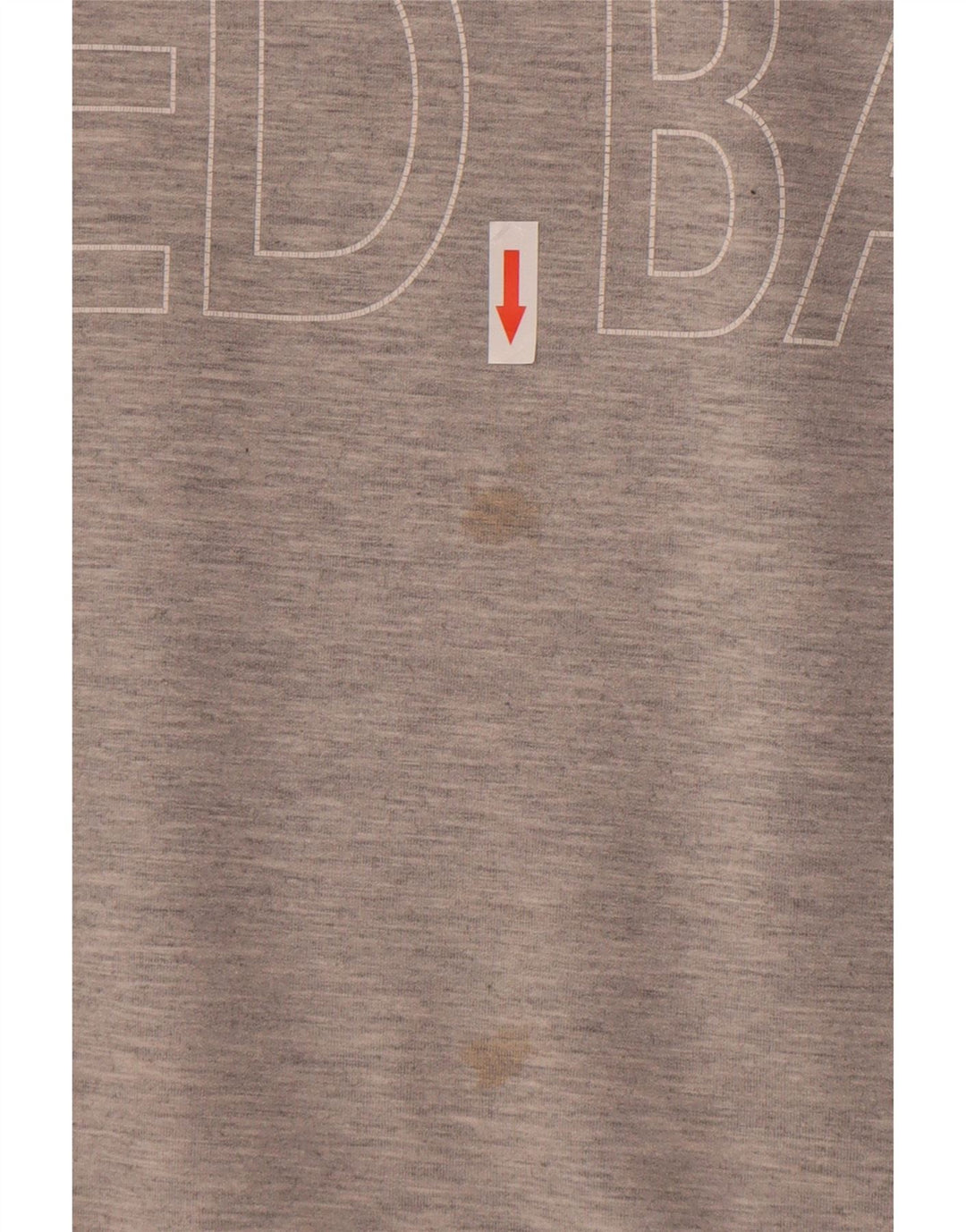 Felpa grafica da donna Ted Baker, taglia 4, grande, grigio chiazzato