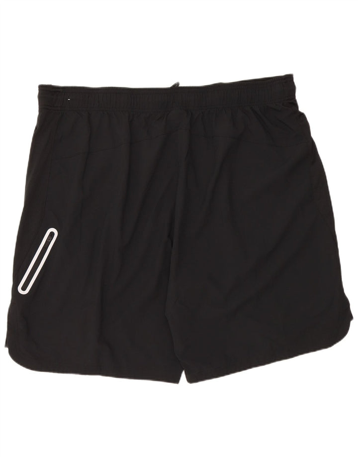REEBOK Mens Sport Shorts 3XL  Black Polyester