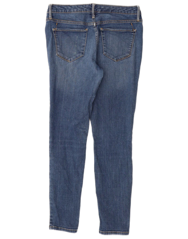 Jeans skinny da donna a vita media Mossimo US 6 Small W28 L27 Cotone blu