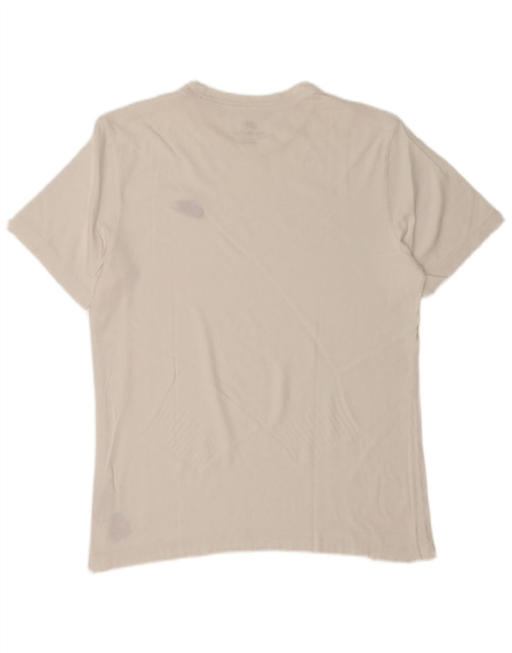 T-shirt da uomo Nike Top in cotone bianco medio